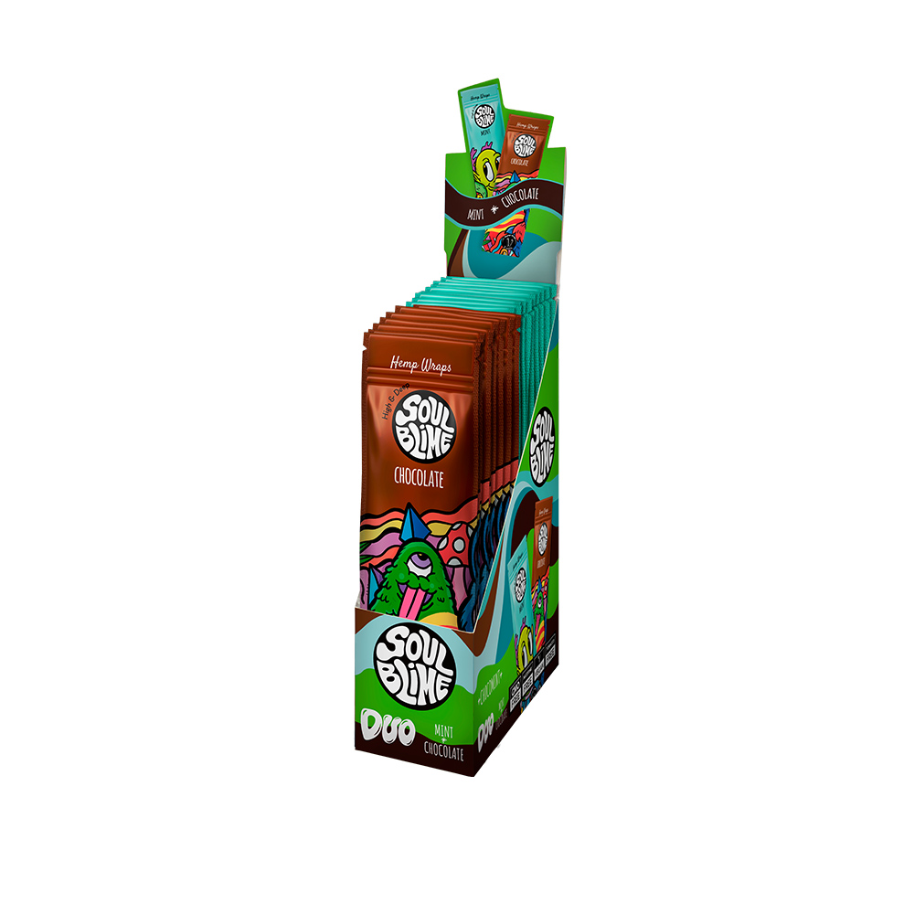 Hemp Wraps Soulblime Chocomint – Chocolate & Mint