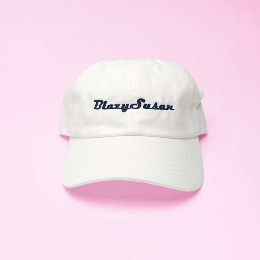 Dad Hat White Blazy Susan