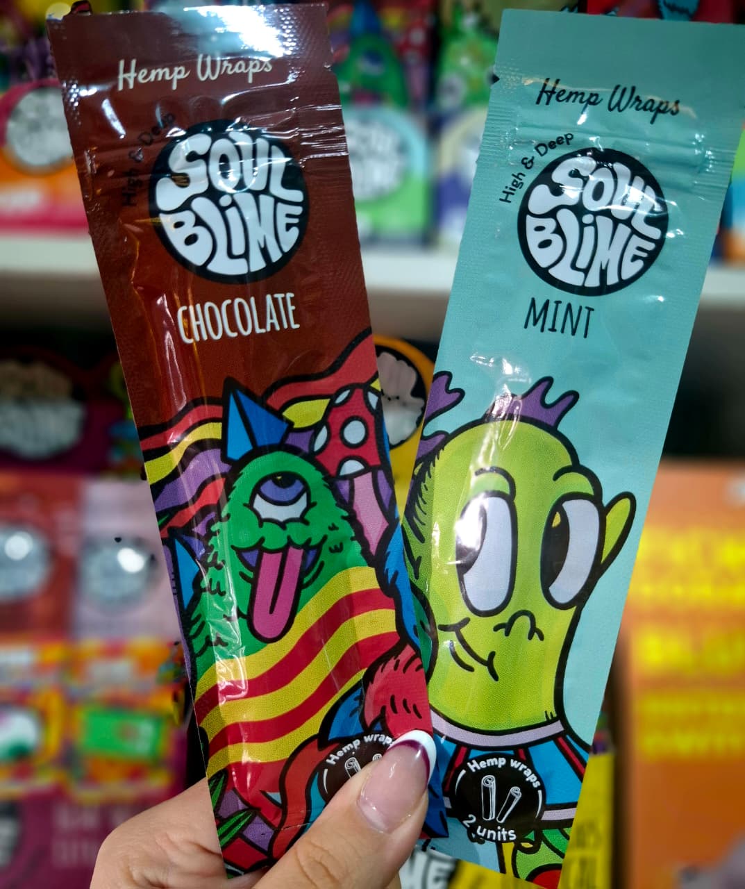 Hemp Wraps Soulblime Chocomint – Chocolate & Mint