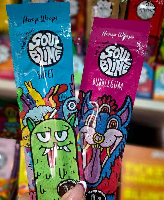 Hemp Wraps Soulblime Sweet Vibes – Bubblegum & Sweet