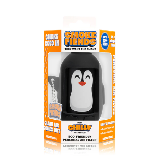 Filtro de aire personal ecológico Chilly The Penguin - Smoke Fiends