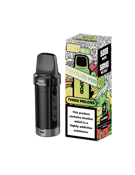 Recarga Nexpod Three Melons 5000 Puffs
