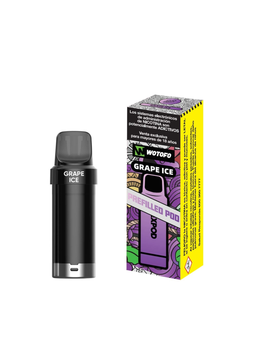 Recarga Nexpod Grape Ice 5000 Puffs