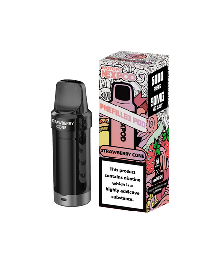 Recarga Nexpod Strawberry Cone 5000 Puffs