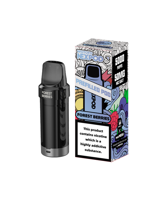 Recarga Nexpod Forest Berries 5000 Puffs