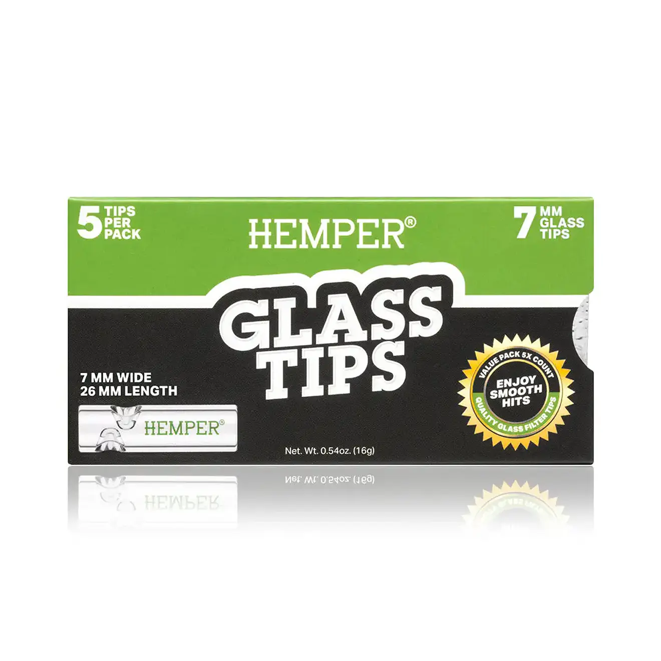 Hemper Boquillas de Vidrio 7 mm