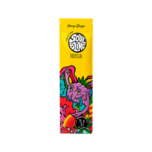 Hemp Wraps Soulblime Tropical Summer – Watermelon & Tropical