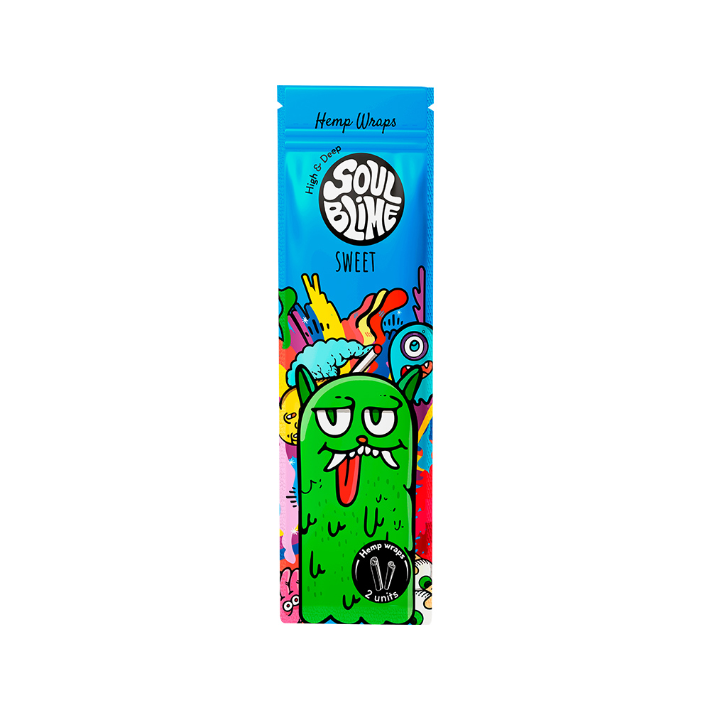 Hemp Wraps Soulblime Sweet Vibes – Bubblegum & Sweet