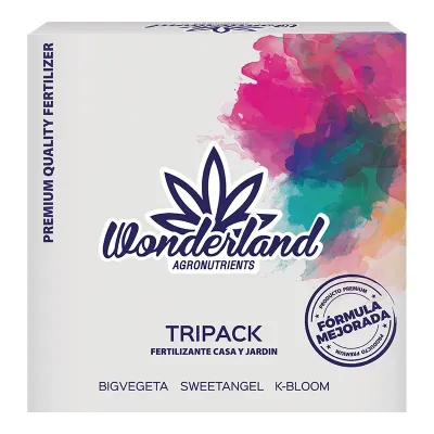Tripack Biomineral 250 ml – Wonderland Nutrients + semilla regalo.